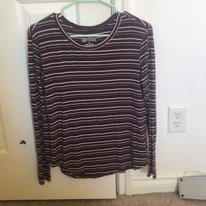American Eagle oversized soft long sleeve tee